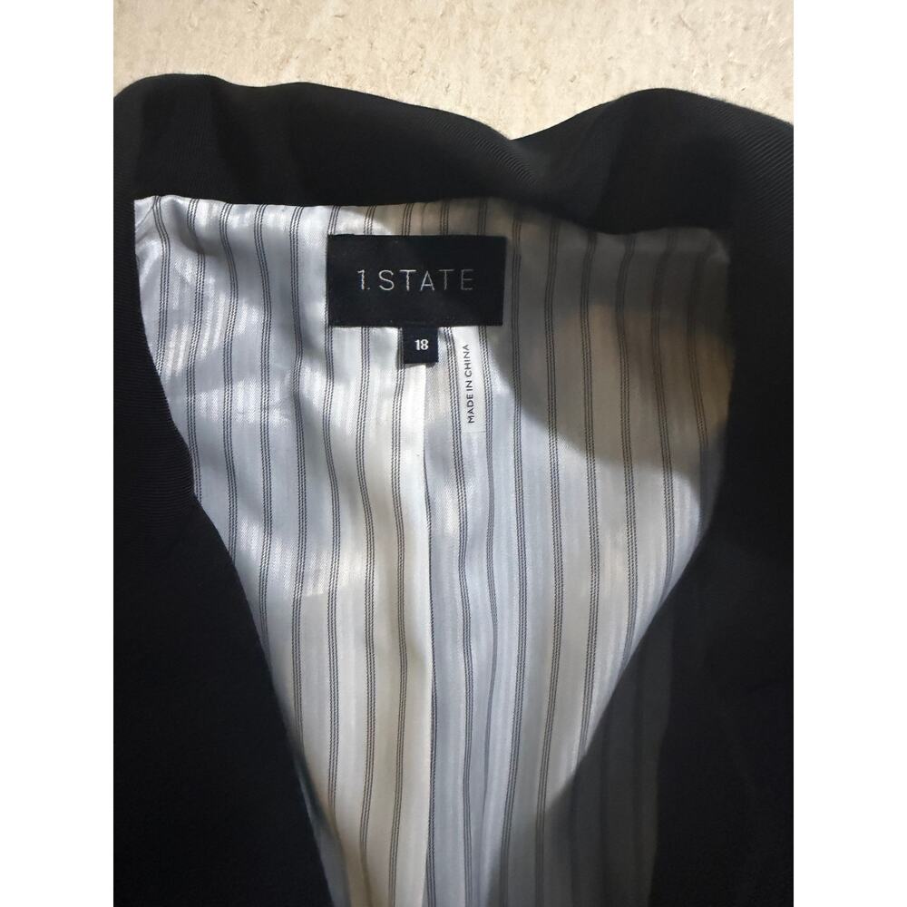 1.State women’s New black blazer jacket - Picture 9 of 14